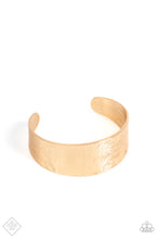 Load image into Gallery viewer, Coolly Curved Gold Bracelet Paparazzi Accessories
