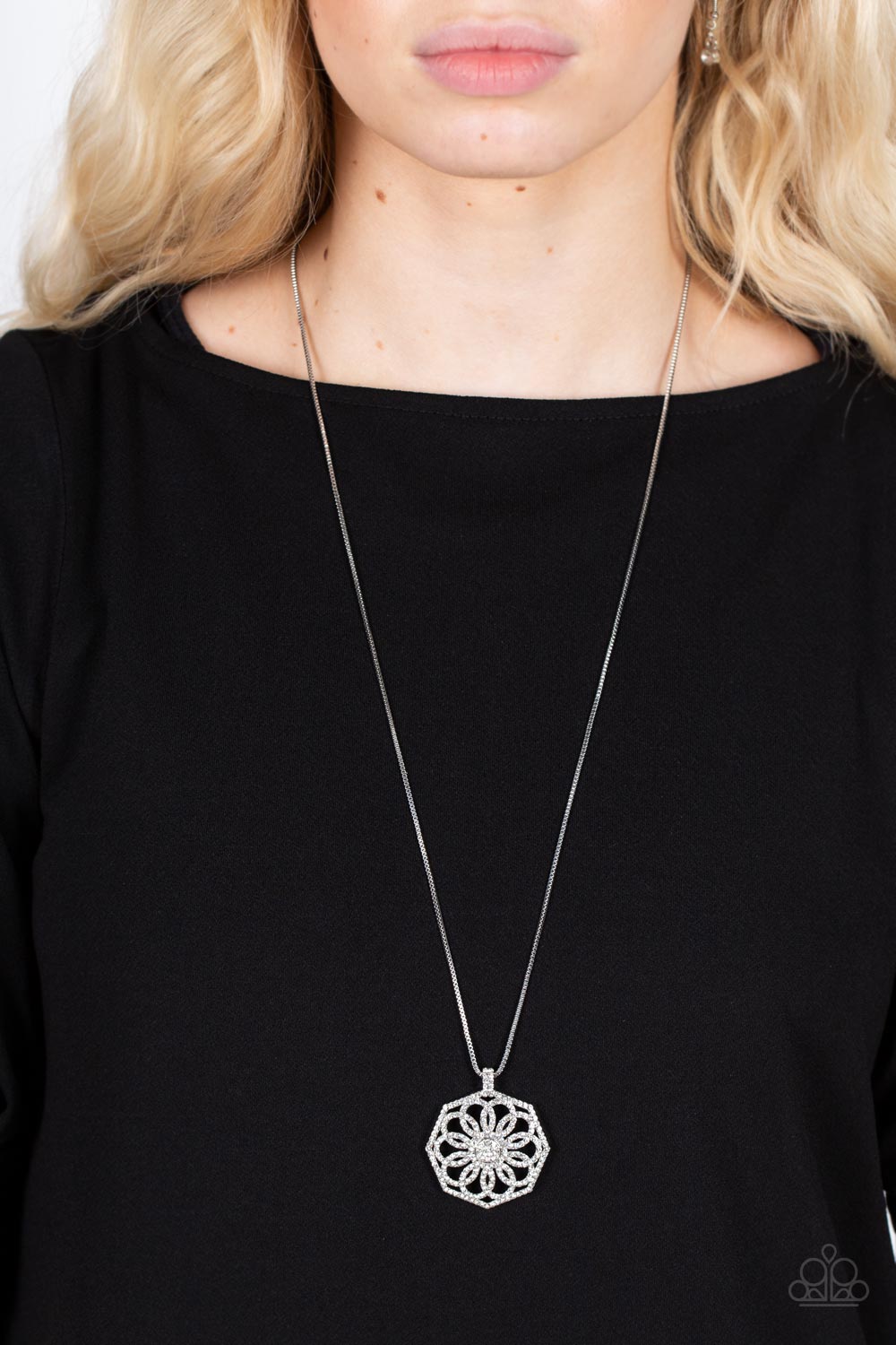 Botanical Bling - White Paparazzi Accessories