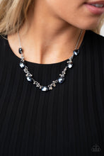 Load image into Gallery viewer, Sassy Super Nova - Blue Rhinestone Necklace Paparazzi Accessories