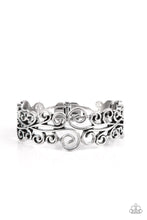 Load image into Gallery viewer, Dressed to FRILL - Silver Paparazzi Accessories