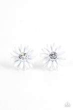 Load image into Gallery viewer, Sunshiny DAIS-y - White Post Earrings Paparazzi Accessories