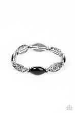Load image into Gallery viewer, Garden Rendezvous - Black Bracelet Paparazzi Acessories