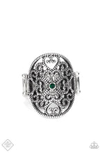 Load image into Gallery viewer, Imperial Icon Green Ring Paparazzi Accessories