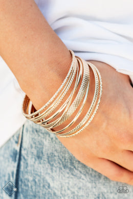 Circlet Circus Gold Bracelet Paparazzi Accessories