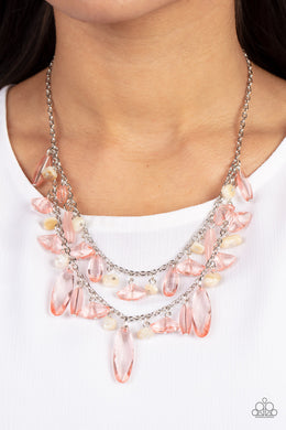 Candlelit Cabana - Pink Necklace Paparazzi Acessories