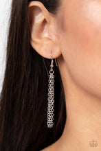 Load image into Gallery viewer, Titanic Trinket - Blue Cat&#39;s Eye Necklace Paparazzi Accessories