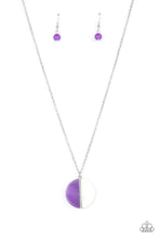 Load image into Gallery viewer, Elegantly Eclipsed - Purple Necklace Paparazzi Accessories