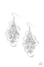 Load image into Gallery viewer, Head Rush - White Rhinestone Earrings Paparazzi Accessories