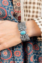 Load image into Gallery viewer, Desert Haven Blue Bracelet Paparazzi Accessories