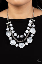 Load image into Gallery viewer, Oceanside Service - White Necklace Paparazzi Accessories