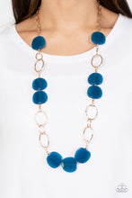 Load image into Gallery viewer, Posh Promenade - Blue Necklace Paparazzi Accessories