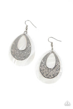 Load image into Gallery viewer, Bountiful Beaches - White Earrings Paparazzi Accessories