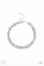 Load image into Gallery viewer, Cause a Commotion - Silver Choker Necklace Paparazzi Accessories