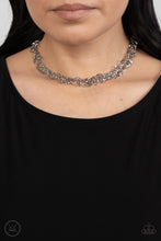 Load image into Gallery viewer, Cause a Commotion - Silver Choker Necklace Paparazzi Accessories