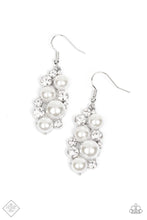 Load image into Gallery viewer, Fond of Baubles White Pearl Earrings Paparazzi Accessories