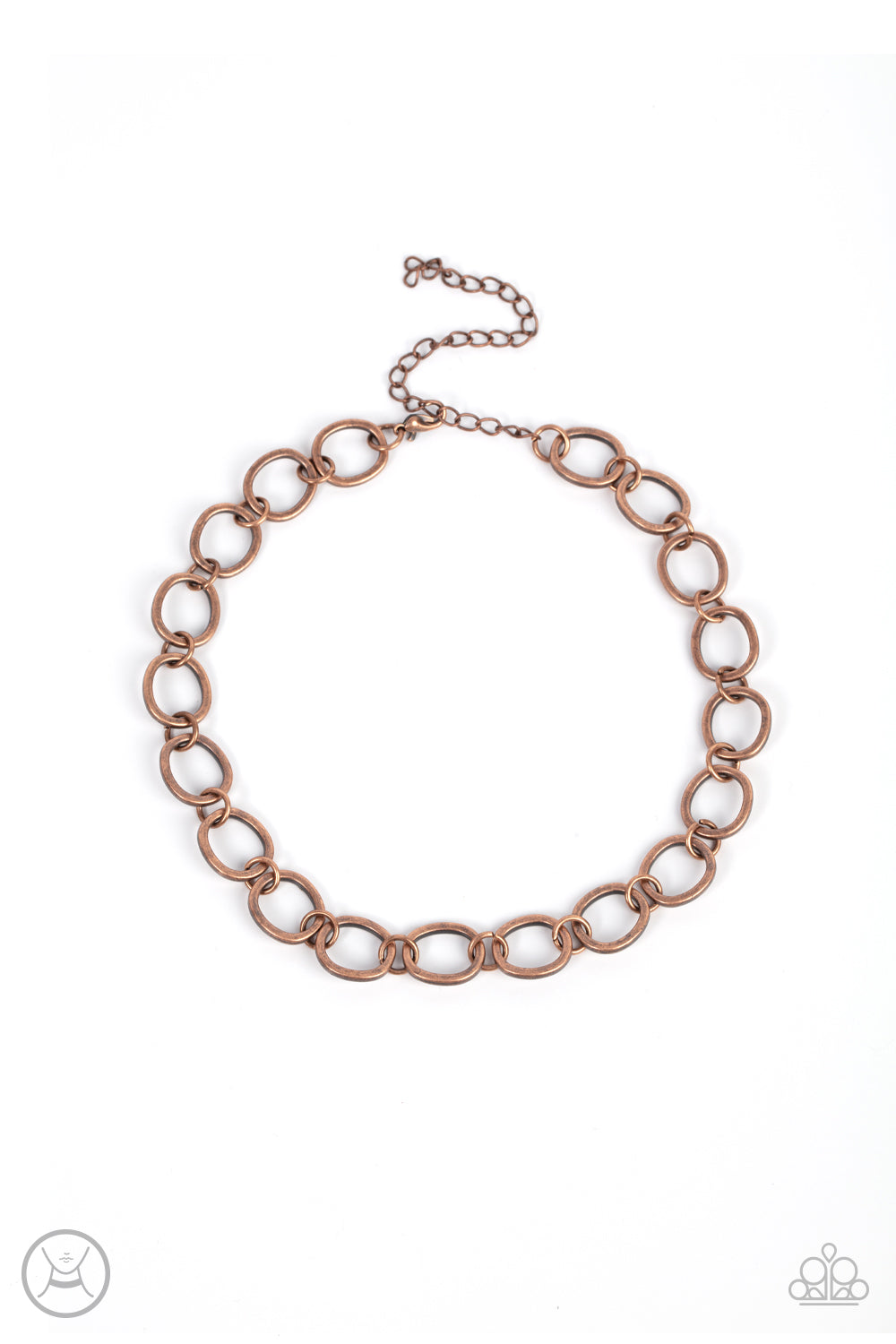 90s Nostalgia - Copper Choker Necklace Paparazzi Accessories