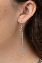 Load image into Gallery viewer, Undauntingly Urban - White Rhinestone Necklace Paparazzi Accessories