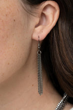 Load image into Gallery viewer, Undauntingly Urban - Black Gunmetal Necklace Paparazzi Accessories