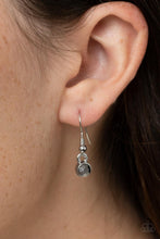 Load image into Gallery viewer, Radiant Ringleader - Silver Hematite Rhinestone Necklace Paparazzi Accessories