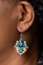 Load image into Gallery viewer, Glitzy Go-Getter - Multi Rhinestone Earrings Paparazzi Accessories
