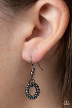 Load image into Gallery viewer, Mechanical Mischief - Black Gunmetal Necklace Paparazzi Accessories