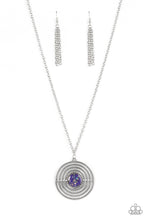 Load image into Gallery viewer, Targeted Tranquility - Purple Necklace Paparazzi Accessories