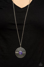 Load image into Gallery viewer, Targeted Tranquility - Purple Necklace Paparazzi Accessories