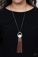 Load image into Gallery viewer, Winslow Wanderer - White Stone Necklace Paparazzi Accessories