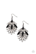 Load image into Gallery viewer, COSMIC-politan - Black Rhinestone Earrings Paparazzi Accessories