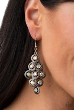Load image into Gallery viewer, Constellation Cruise - Multi Iridescent Rhinestone Earrings Paparazzi Accessories