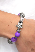 Load image into Gallery viewer, Pretty Persuasion - Purple Stretchy Bracelet Paparazzi Accessories