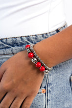 Load image into Gallery viewer, Walk This SWAY - Red Paparazzi Accessories