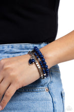 Load image into Gallery viewer, Redefined Romance - Blue Paparazzi Accessories
