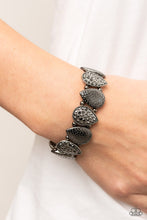 Load image into Gallery viewer, Playing Favorites - Multi Hematite Rhinestone Stretchy Bracelet Paparazzi Accessories