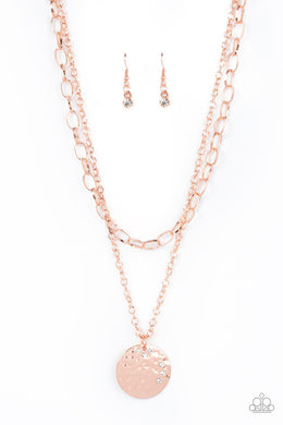 Highlight of My Life - Copper Necklace Paparazzi Accessories