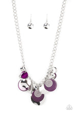Load image into Gallery viewer, Oceanic Opera - Purple Necklace Paparazzi Accessories