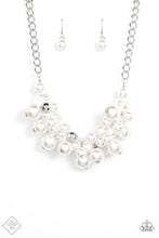 Load image into Gallery viewer, Romantically Reminiscent White Necklace Paparazzi Accessories