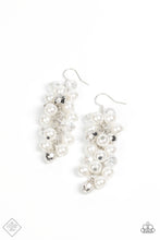 Load image into Gallery viewer, Pursuing Perfection White Earrings Paparazzi Accessories