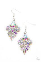 Load image into Gallery viewer, Stellar-escent Elegance - Multi Iridescent Rhinestone Earrings Paparazzi Accessories