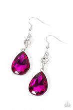 Load image into Gallery viewer, Smile for the Camera - Pink Rhinestone Earrings Paparazzi Accessories
