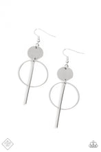 Load image into Gallery viewer, Harmoniously Balanced - Silver Earrings Paparazzi Accessories