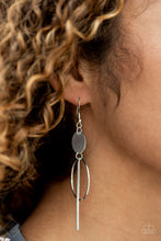 Load image into Gallery viewer, Harmoniously Balanced - Silver Earrings Paparazzi Accessories