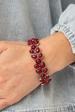 Load image into Gallery viewer, Marina Romance Red Bracelet Paparazzi Accessories