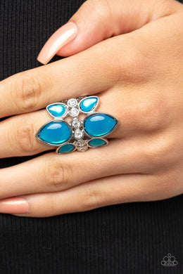 TRIO Tinto - Blue Ring Paparazzi Accessories