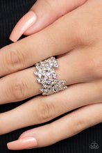 Load image into Gallery viewer, Sizzling Shimmer - Multi Iridescent Rhinestone Ring Paparazzi Accessories