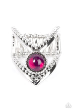 Load image into Gallery viewer, Axial Angle - Purple Opalescent Ring Paparazzi Accessories