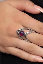 Load image into Gallery viewer, Axial Angle - Purple Opalescent Ring Paparazzi Accessories