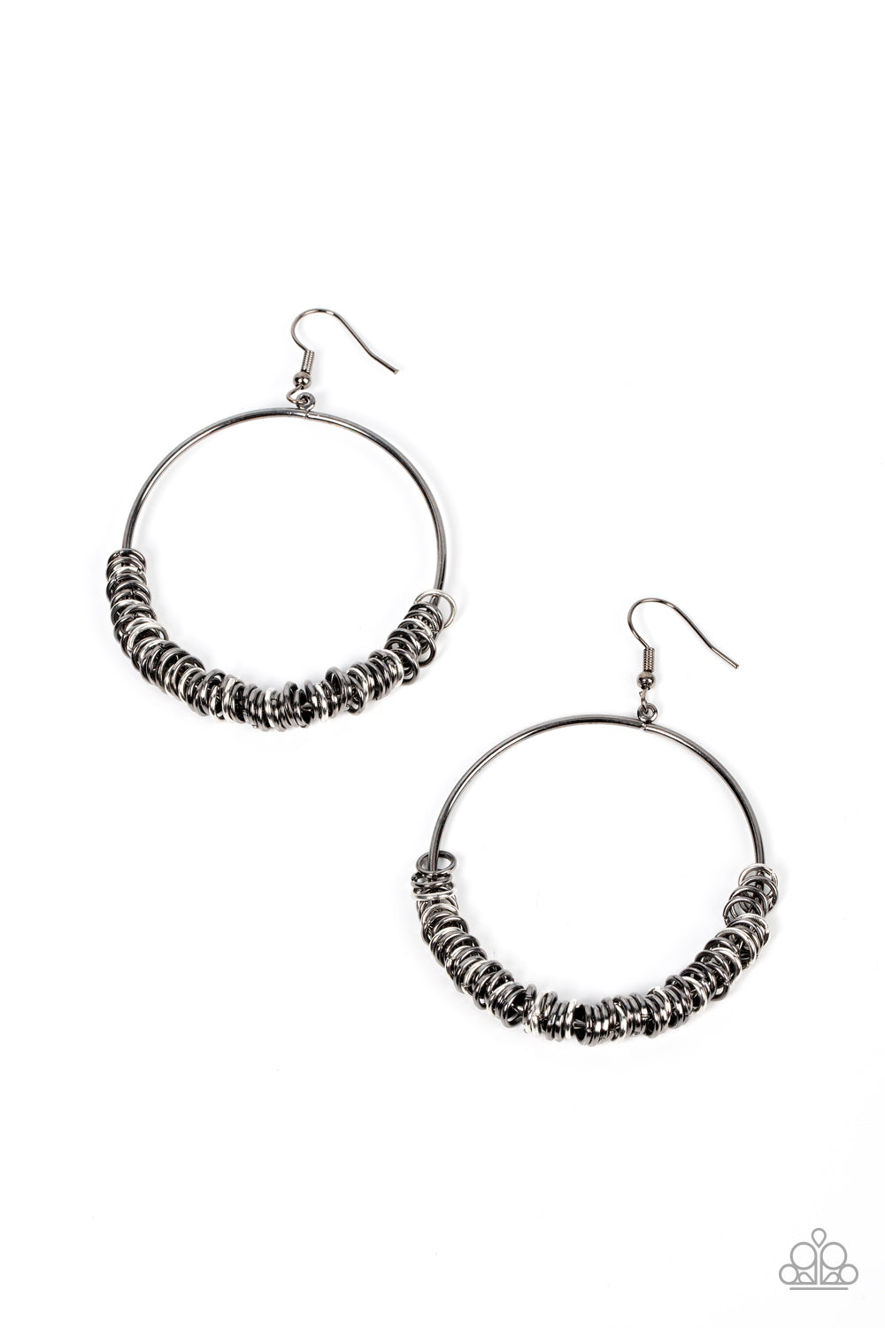 Retro Ringleader - Multi Earrings Paparazzi Accessories