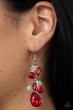 Load image into Gallery viewer, Rhinestone Reveler - Red Paparazzi Accessories