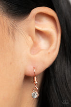 Load image into Gallery viewer, Envious Extravagance - Copper Rhinestone Necklace Paparazzi Accessories